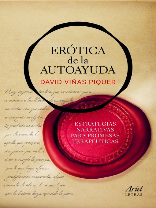 Title details for Erótica de la autoayuda by David Viñas Piquer - Available